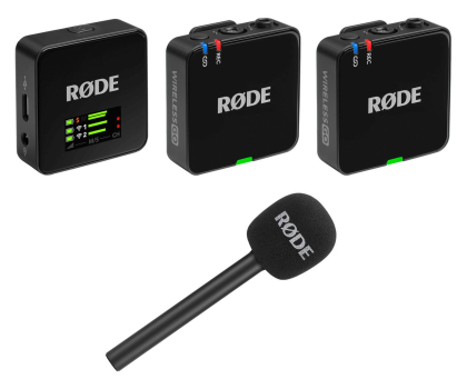 Mikrofon Rode Wireless GO III + Interview GO